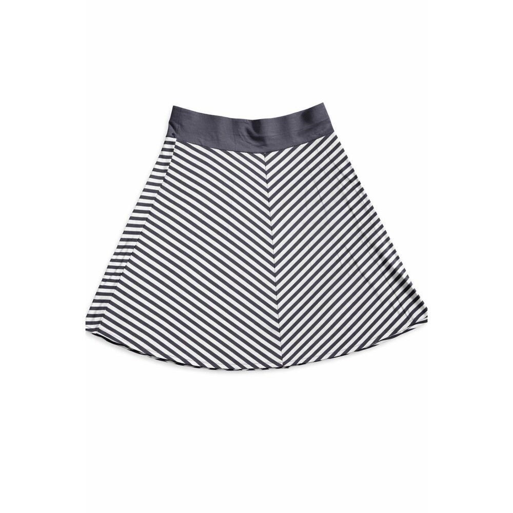 Old Navy XL Skater Skirt Lot of 2 Striped Stretch A-Line Flare Casual Bundle